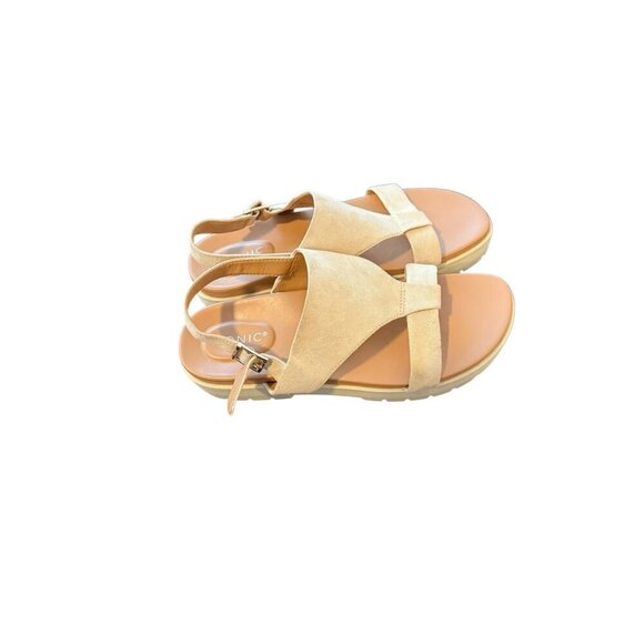 Vionic Womens Platform Sandals Alondra Lug Metallic comfort sandals size 11 - Picture 2 of 9